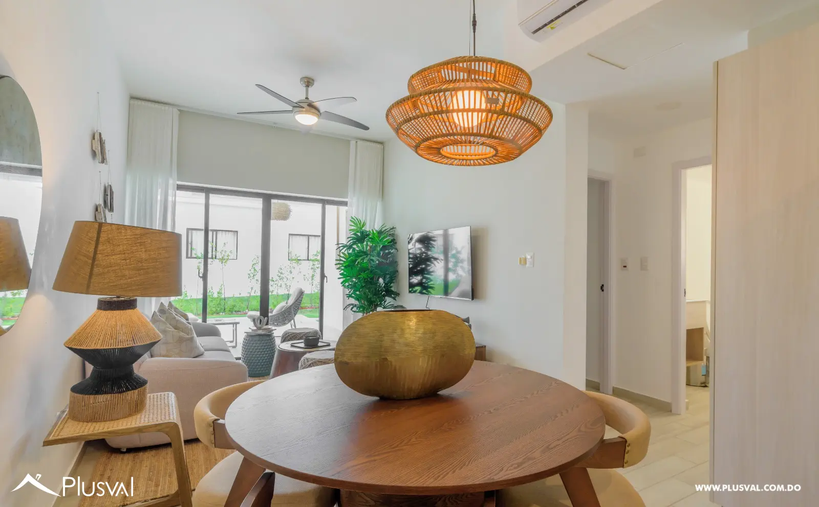 Apartamento de 2 habitaciones amueblado 455657