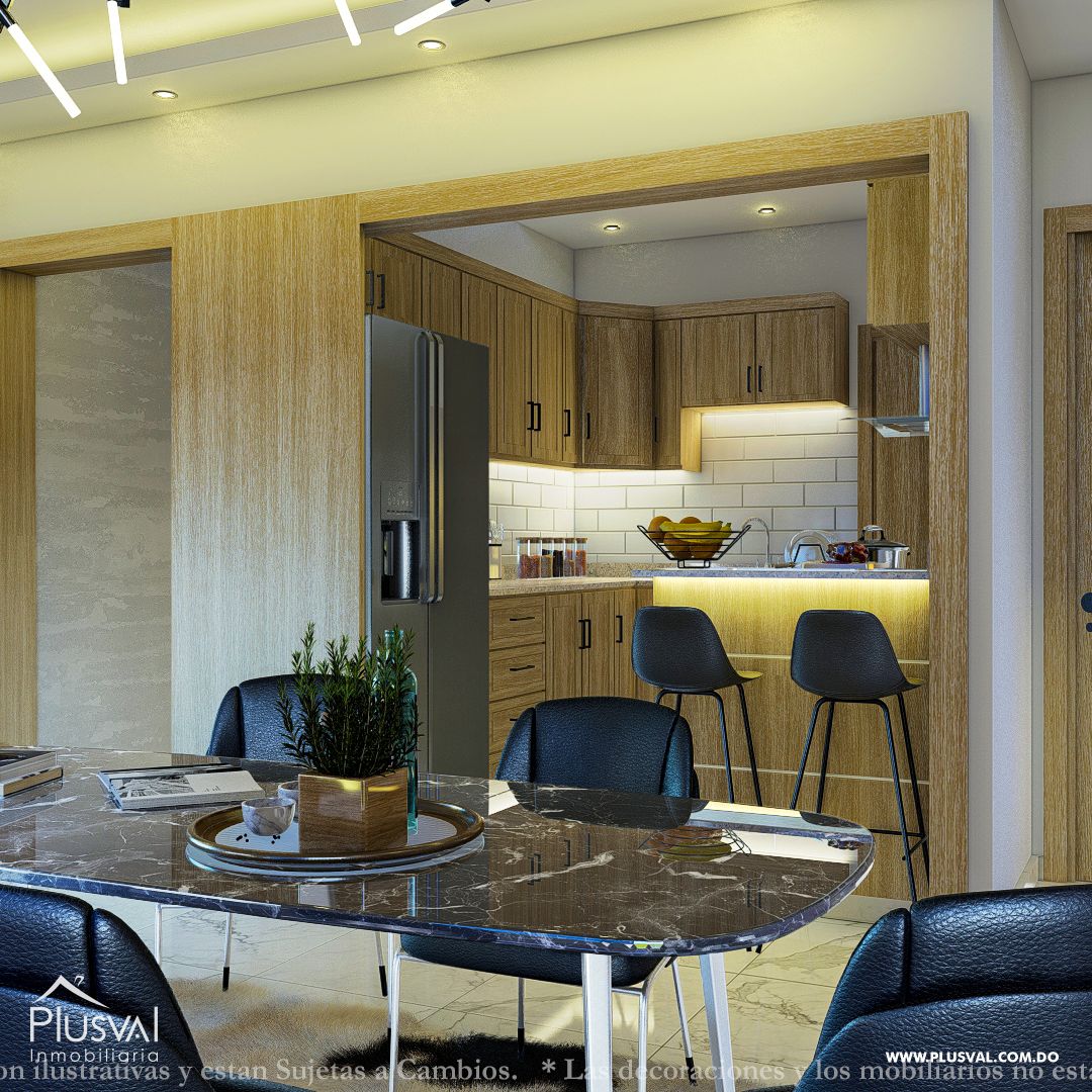 Apartamento de 3 habitaciones y terraza privada con ascensor, Santo Domingo Este 381500