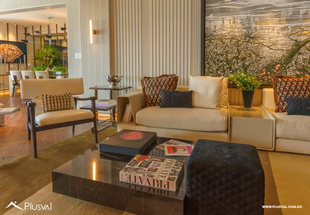 Lujoso Penthouse en Piantini- Automatizado y Linea Blanca 500255