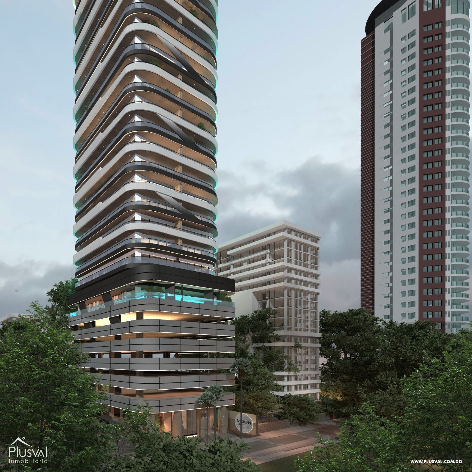 Espectacular apartamento de 3 habitaciones con balcón panorámico y 3 parqueos en Anacaona 360044