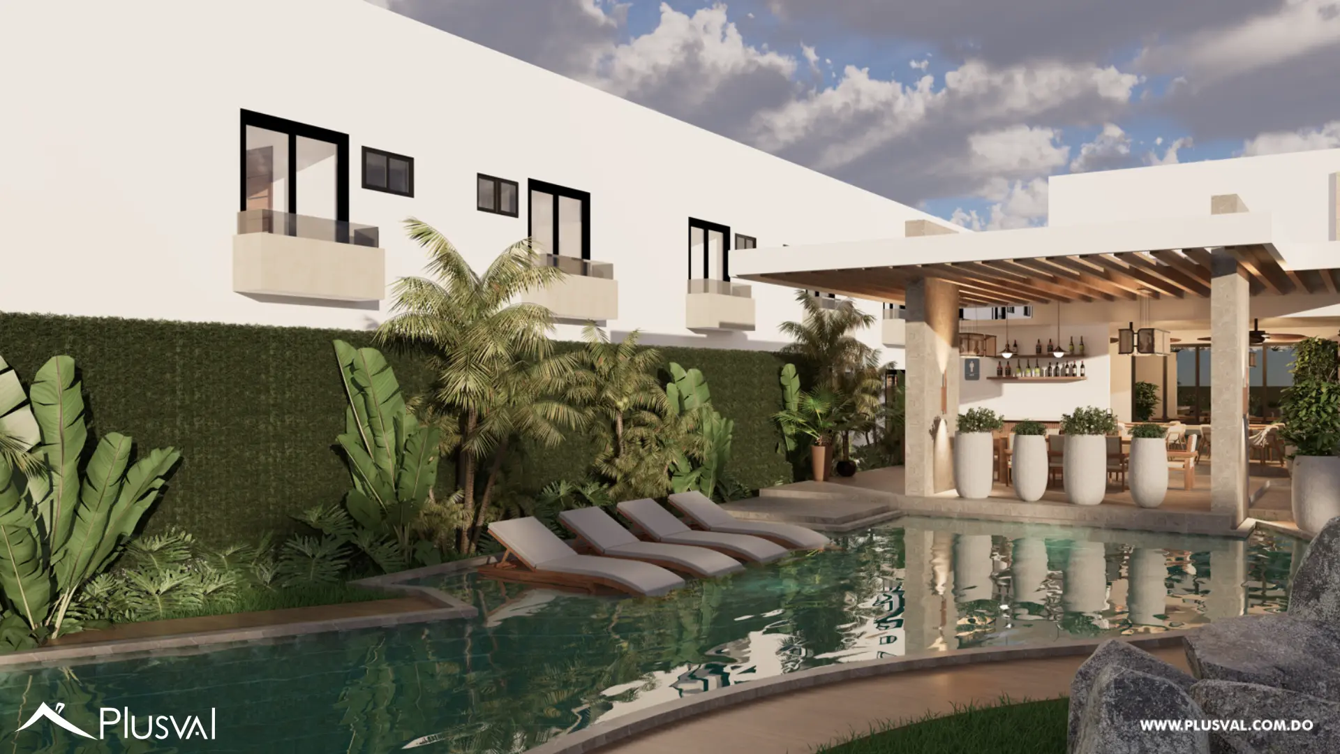 Townhouse de 2 habitaciones en Punta Cana: confort y buena ubicacion. 488292