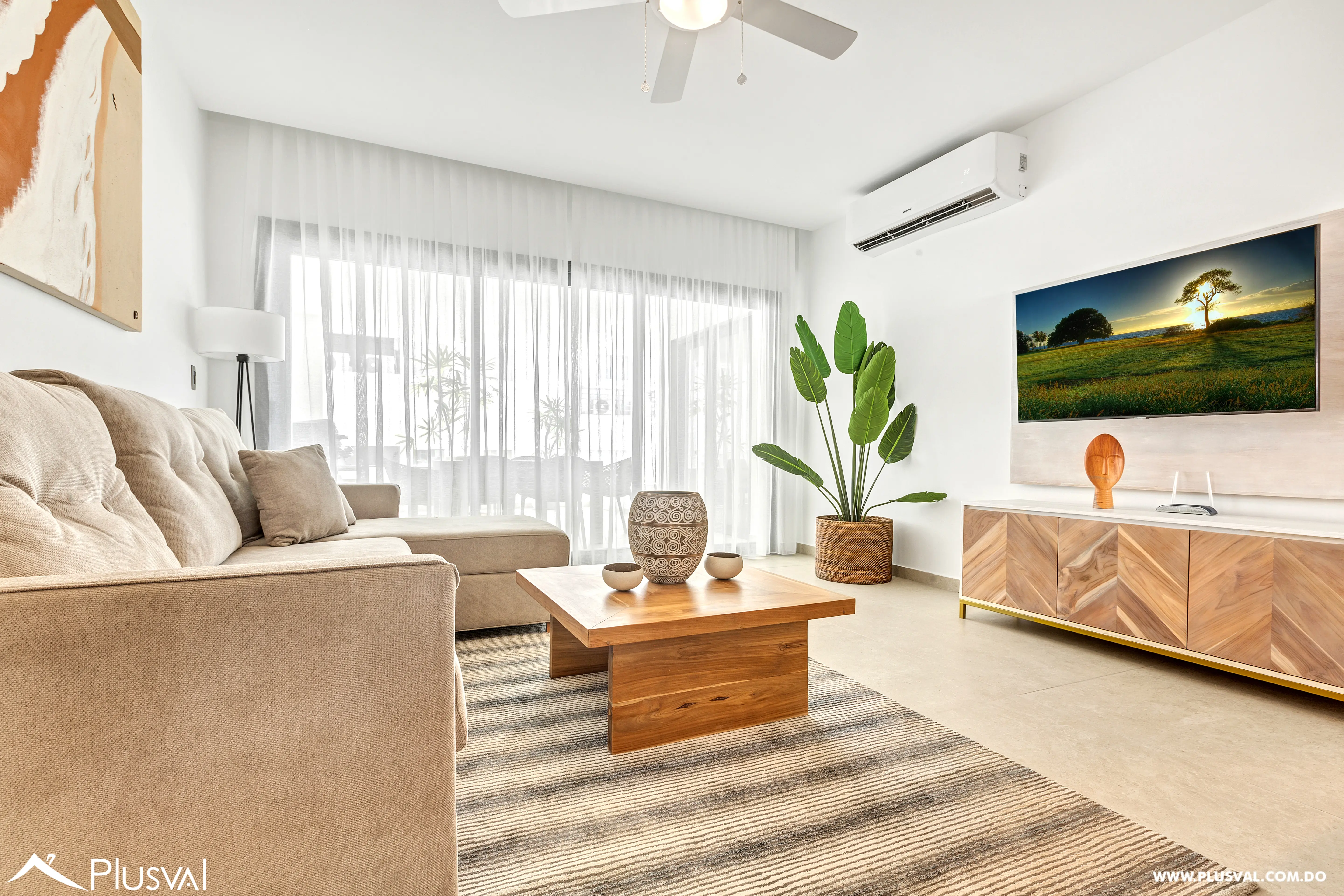 Apartamento frente al mar con terraza y jacuzzi privado en Los Corales, Bávaro 487740