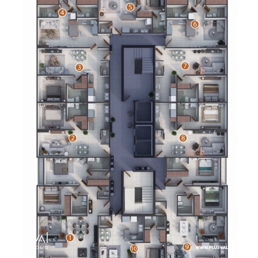 Torre de apartamentos tipo Condo Hotel 276492