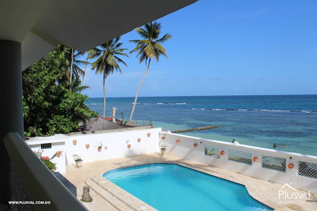 Villa en primera linea de Playa en alquiler - Guayacanes 65712