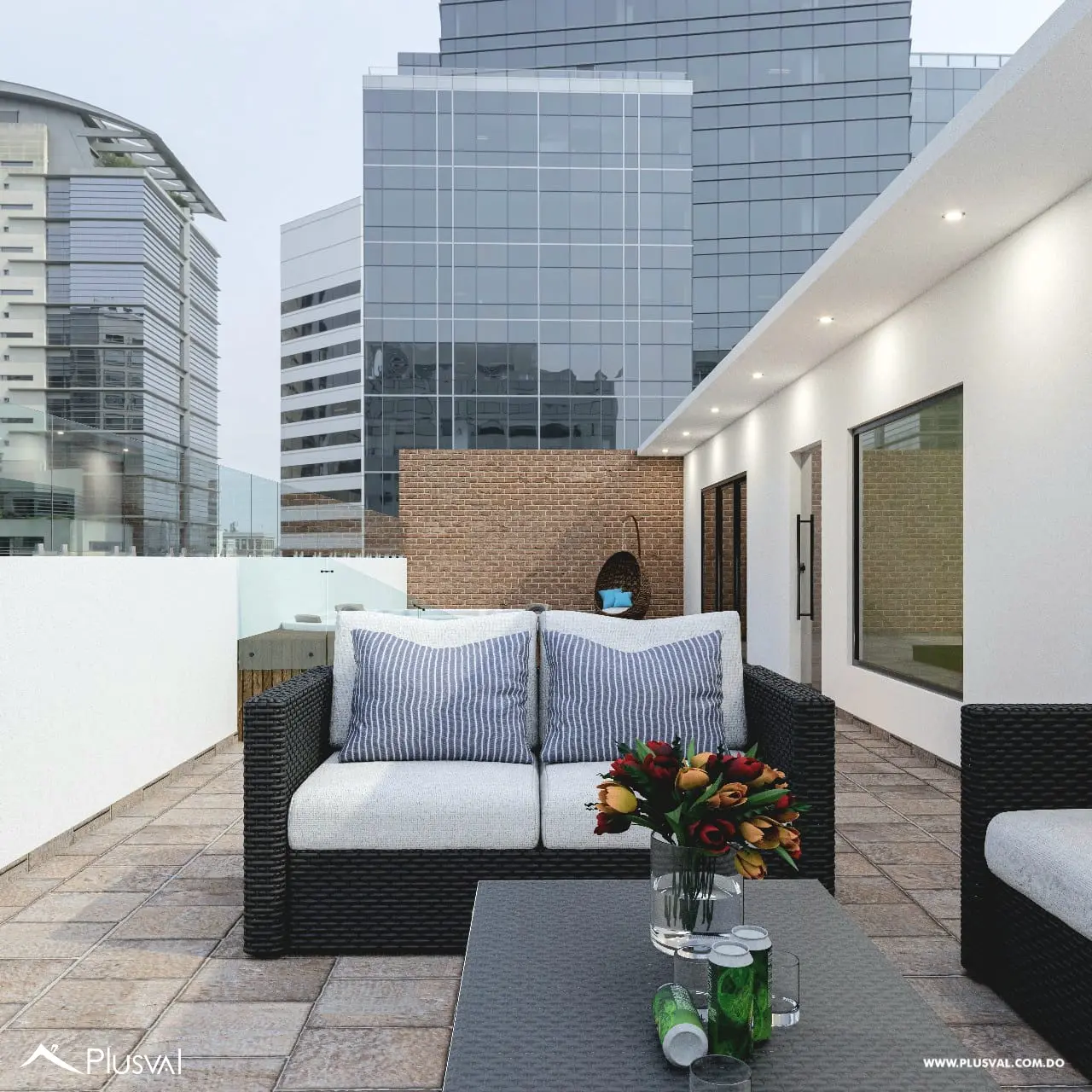 Vive en la avenida independencia con estilo, apartamento de 3 habitaciones con 2 parqueos, balcon frontal 2.5 baños 488494