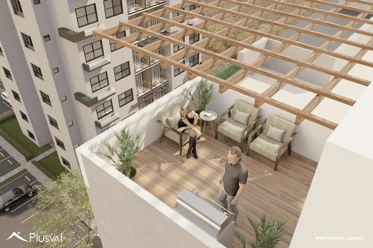 Vive con Estilo en un proyecto único de 3 Torres en la Ciudad de Santiago 505140