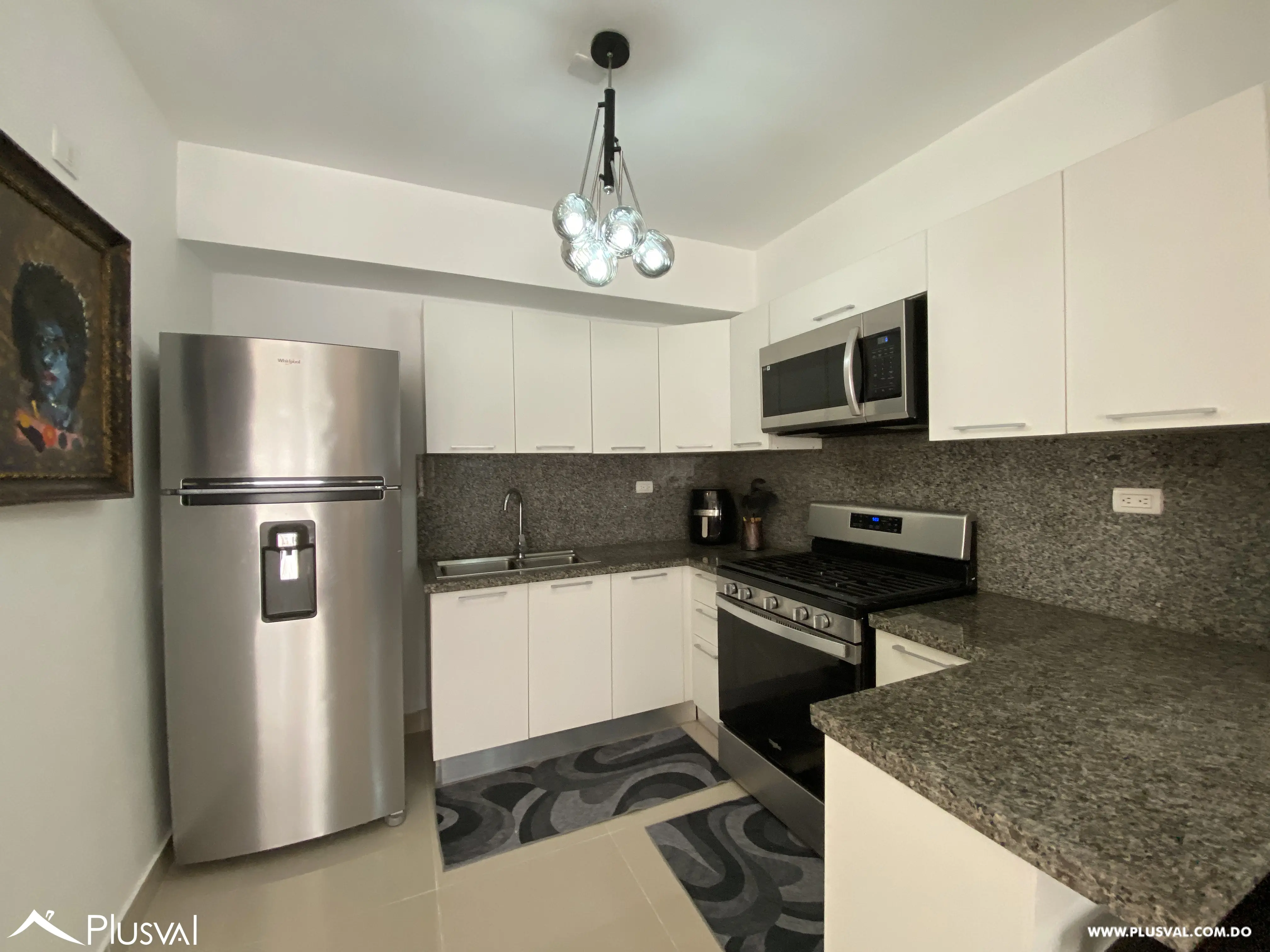 Apartamento Amueblado piso Alto en Evaristo Morales 510356