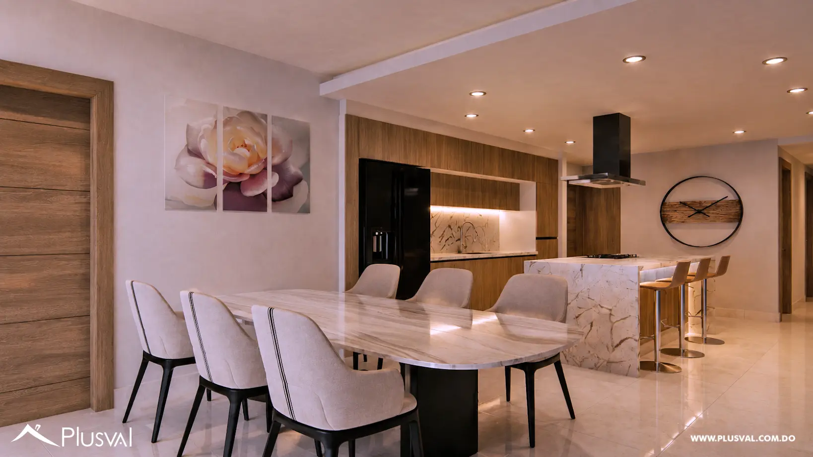 Proyecto de apartamentos en venta en Los Cacicazgos 522812