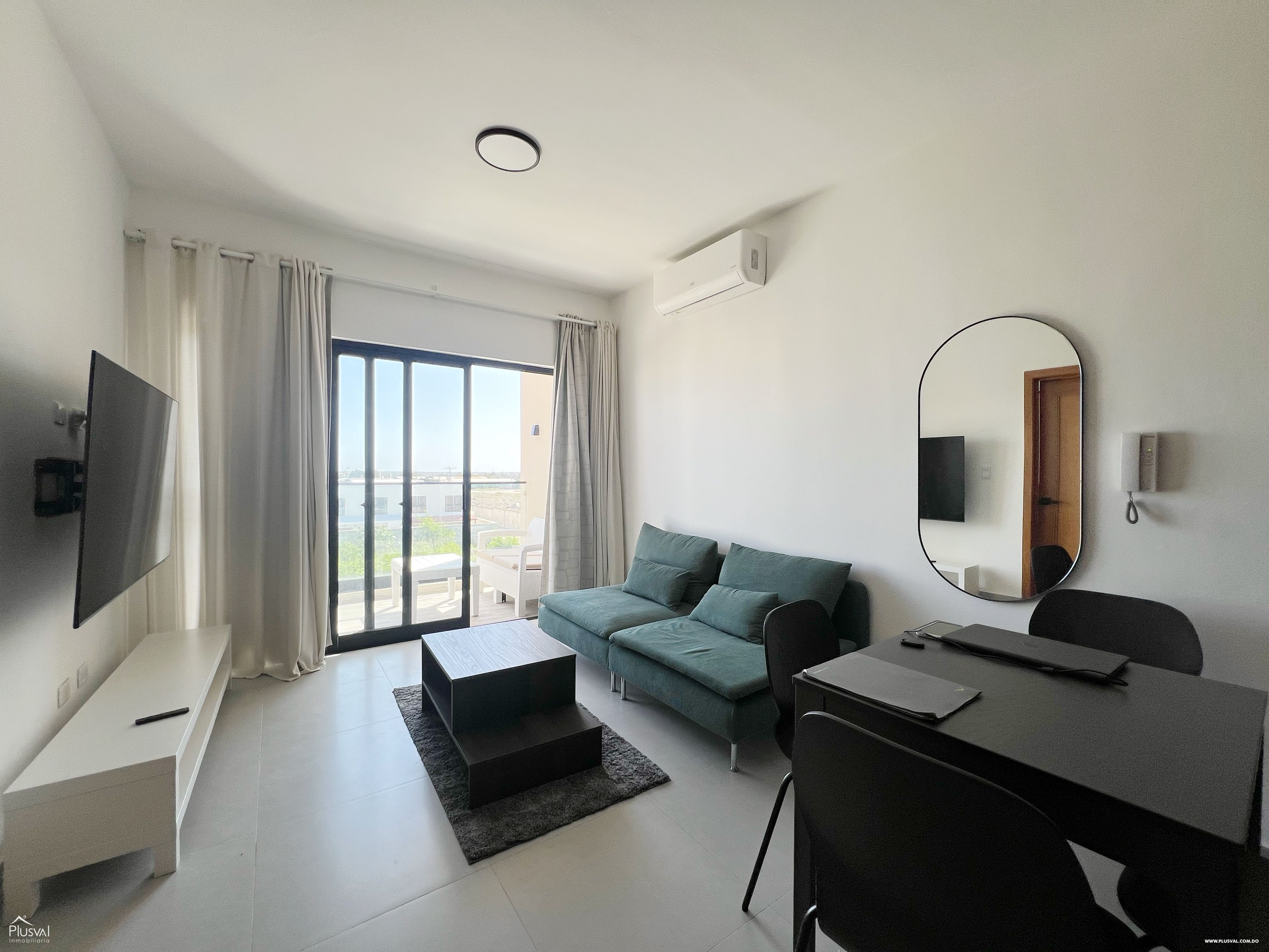 Apartamento de 1 habitación en alquiler en Bavaro 423696