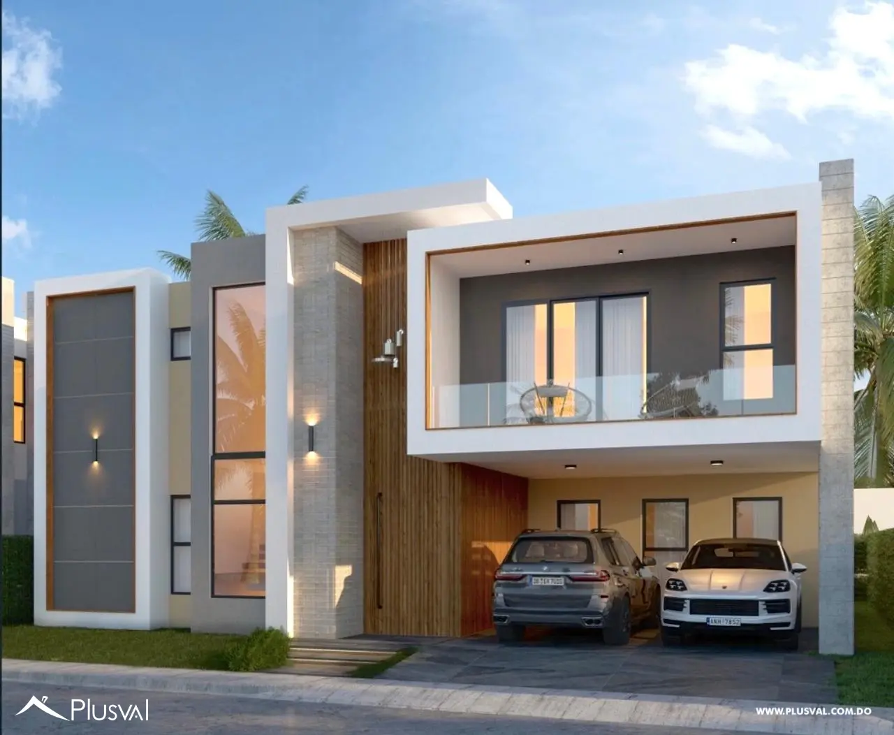 Proyecto de Casas de Dos Niveles en Exclusiva Zona de Santiago 487364