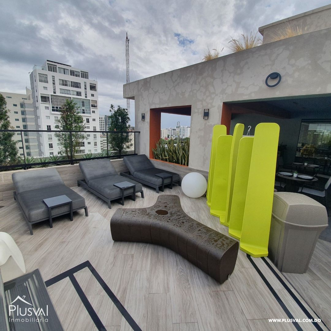 Apartamento en alquiler amueblado en Piantini 210149