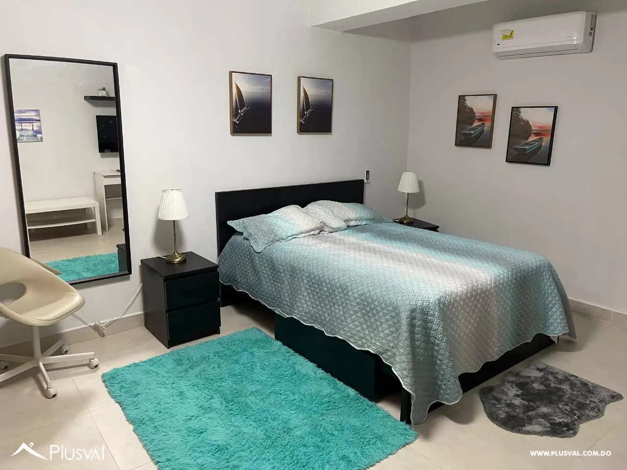 Apartamento Amueblado de 1 Hab en Alquiler 526030