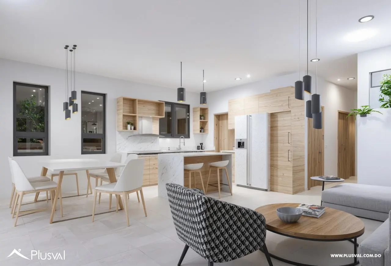 Apartamento moderno en venta en Playa Chiquita, Sosúa, a minutos del mar. 487567