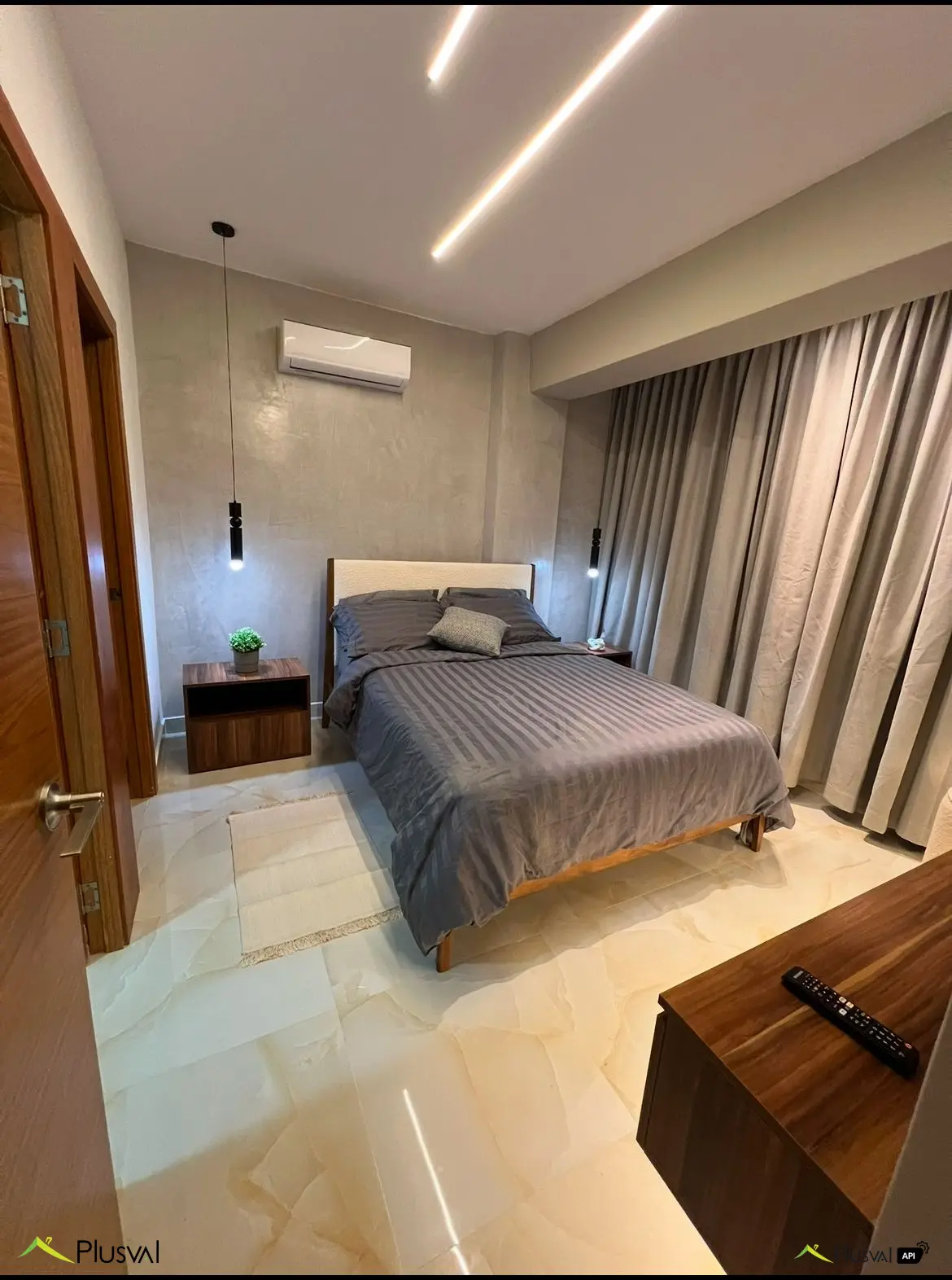 Apartamento amueblado de 2 habitaciones en alquiler – 7mo piso, Naco 447369