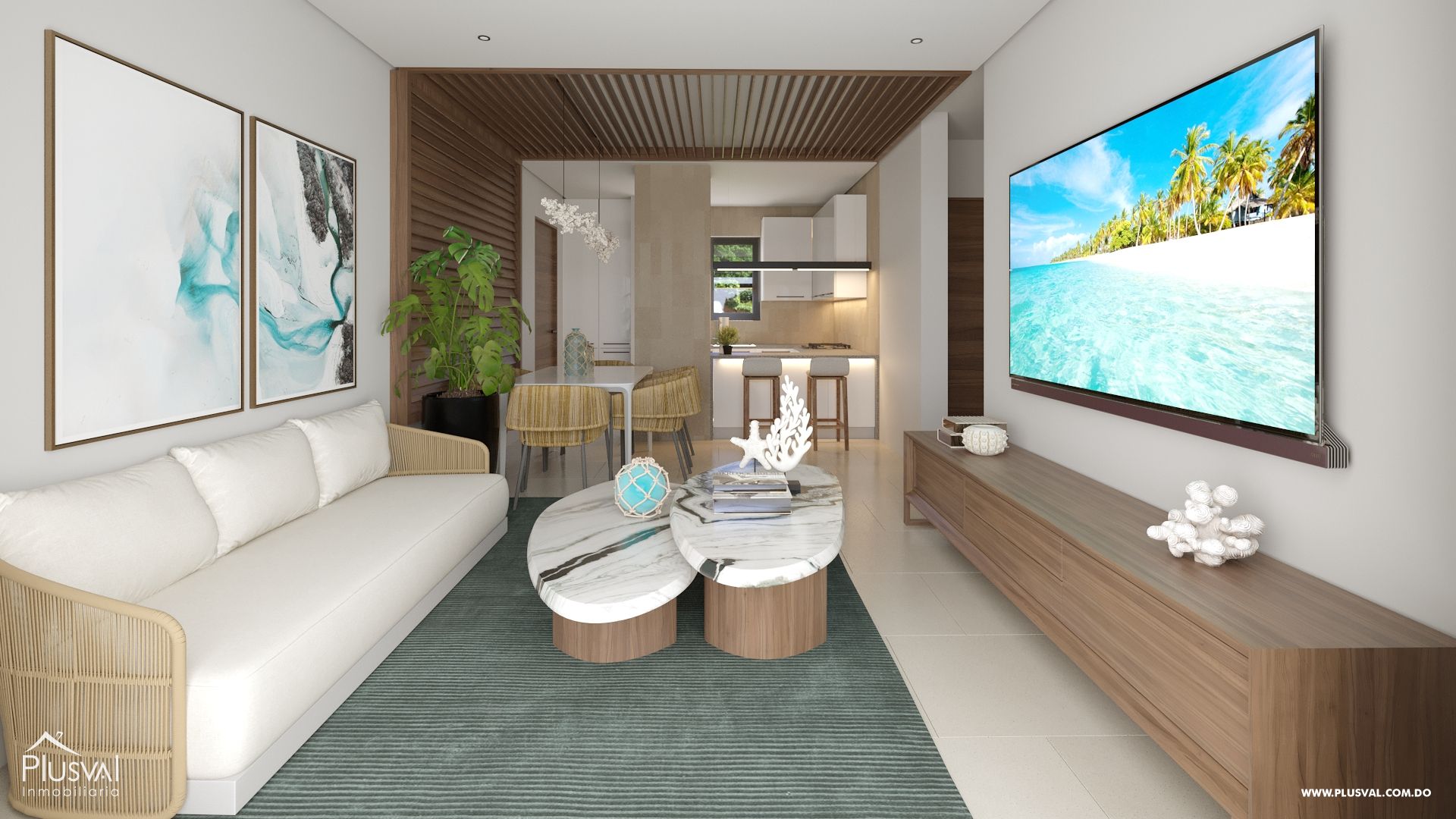 TownHouse y Apartamentos en Bávaro con vista a la piscina 185526