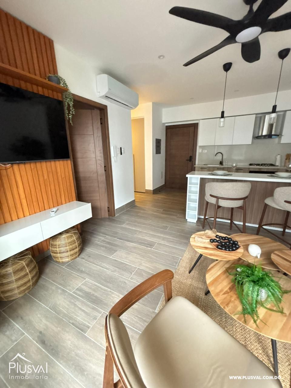 Apartamento amueblado en alquiler en Cap Cana 487966