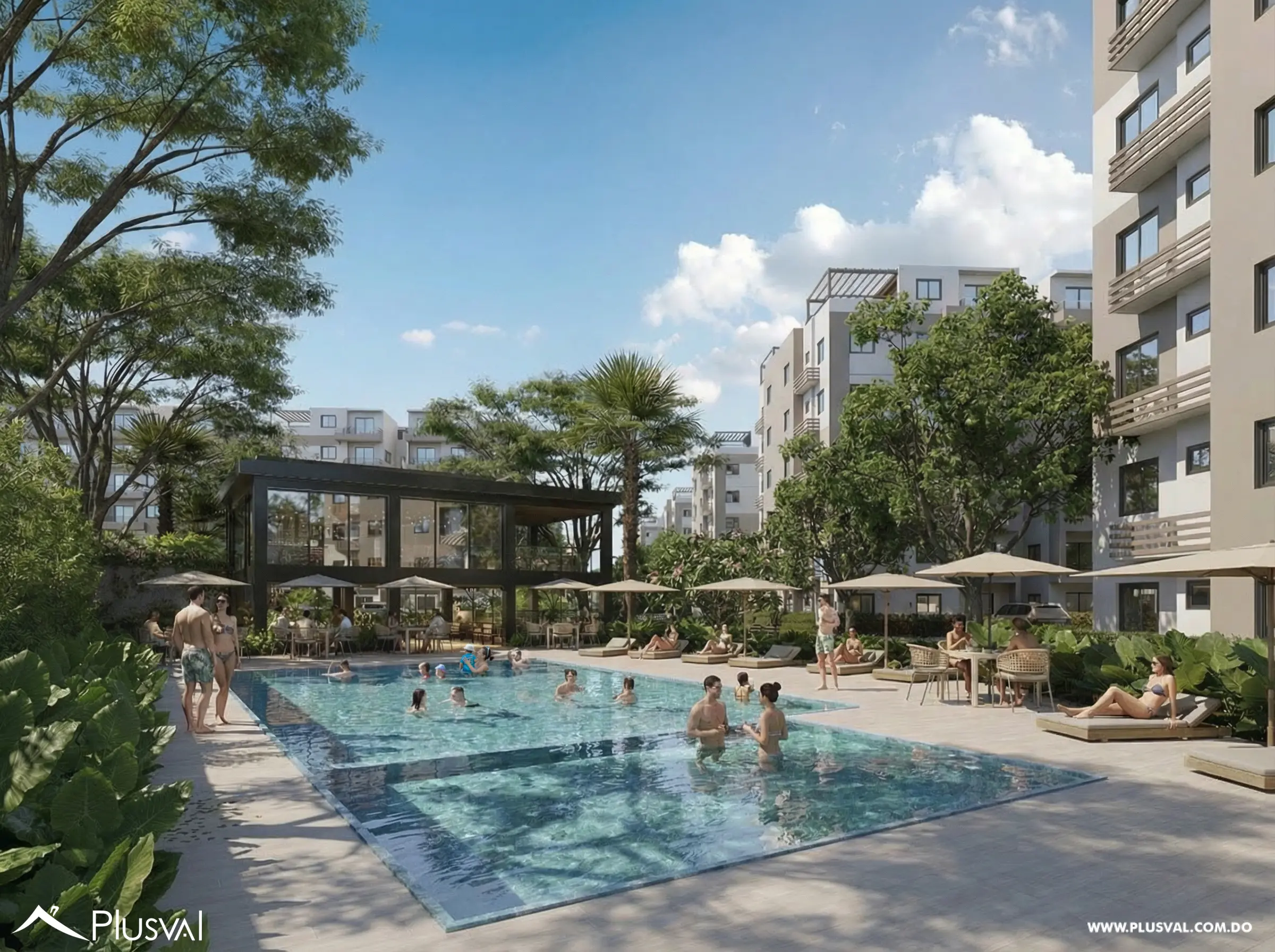 Proyecto de Apartamentos en Gurabo con más de 3,500 MT2 de Áreas Verdes y Recreativas 485107