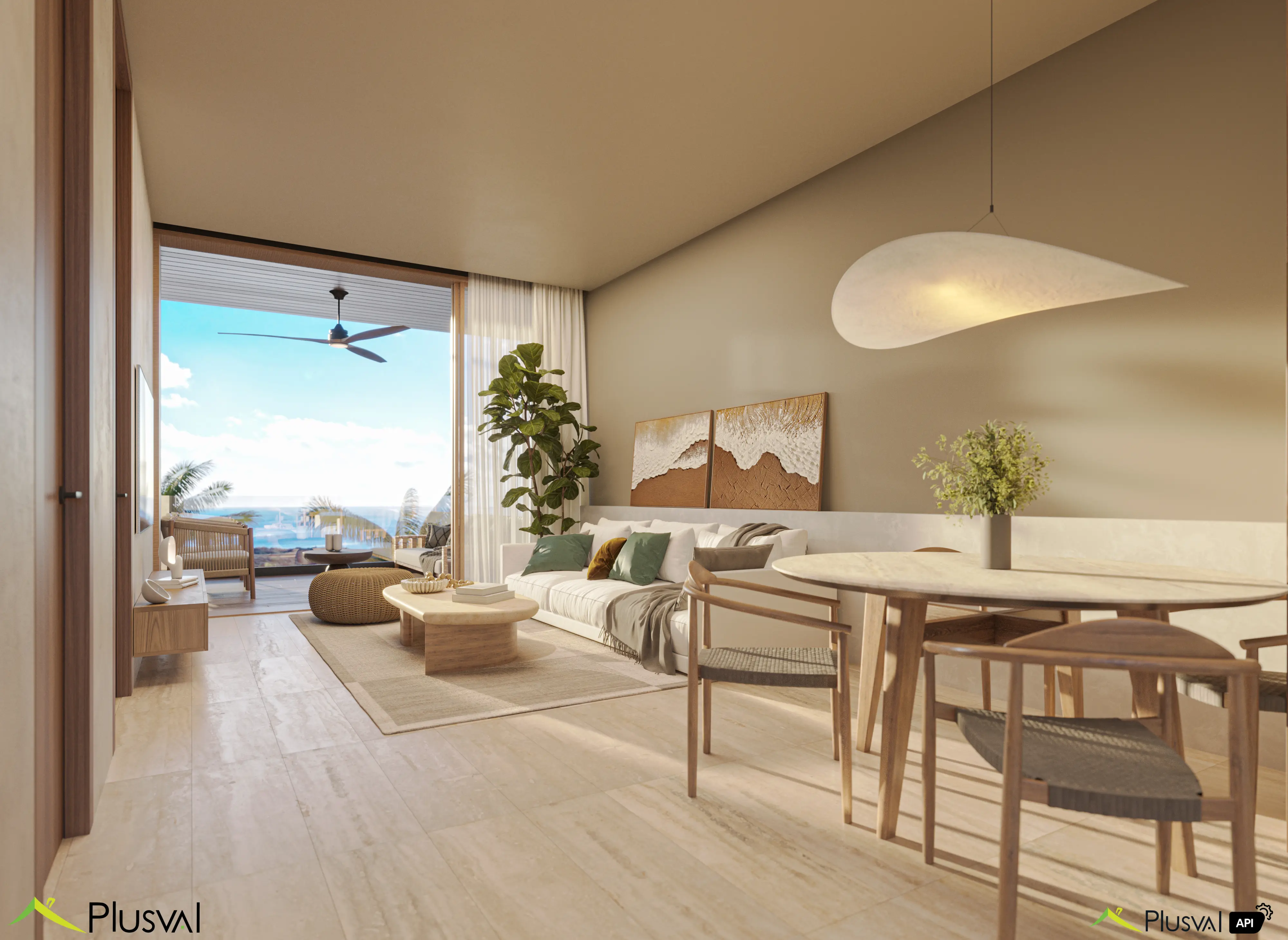 Exclusivo proyecto de apartamentos, villas y un apartahotel de lujo en Cap Cana Punta Cana con vista al mar, playa y golf 447079