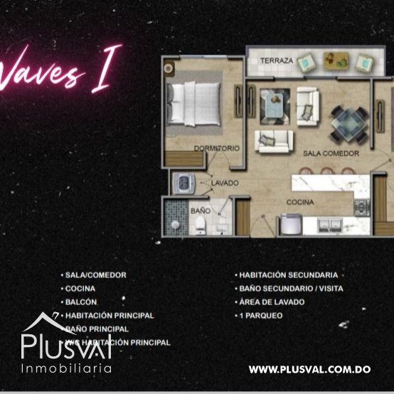 Apartamento en Venta,  Punta cana 317967