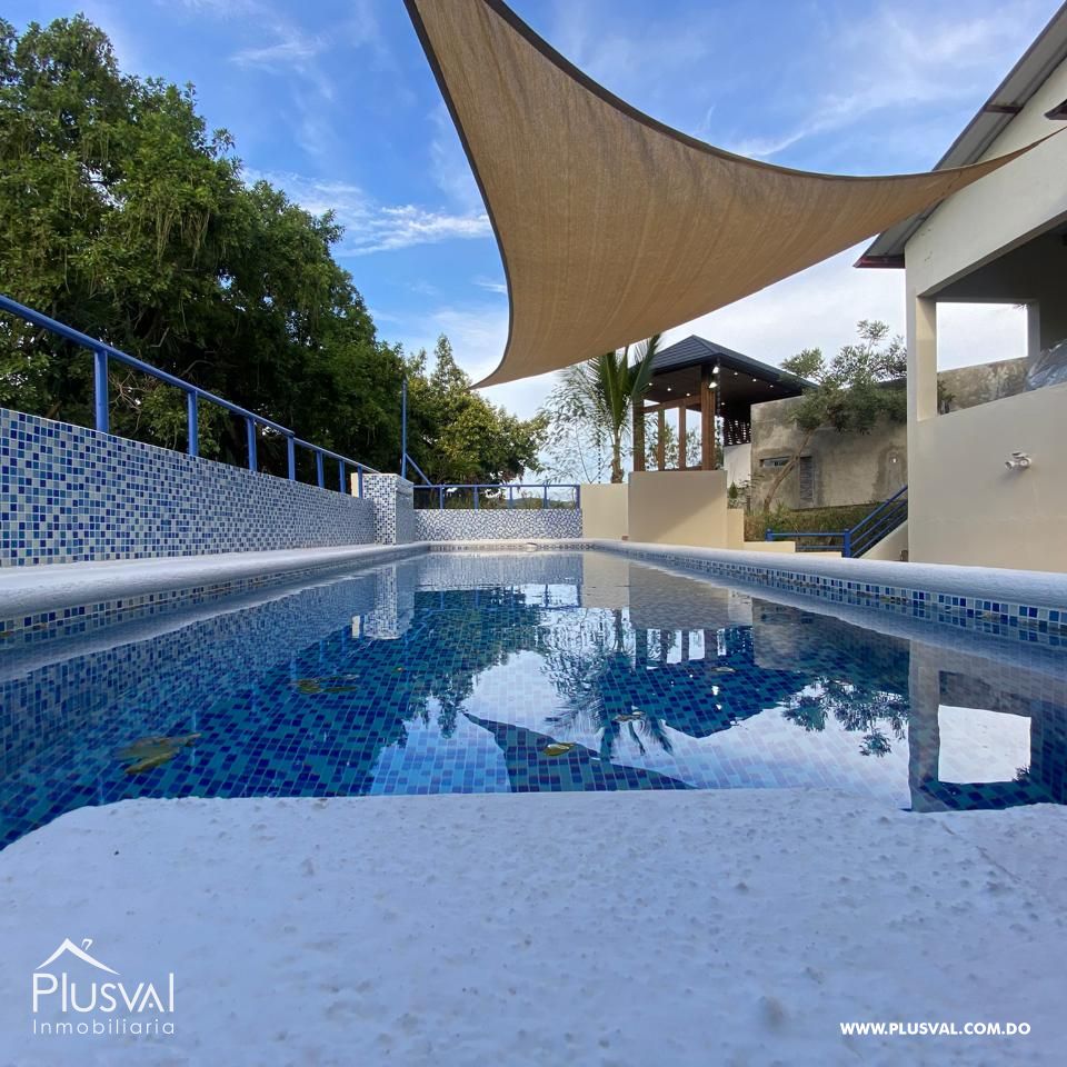 Venta Hermosa Villa Campo Verde, San José de las Matas con acceso al río. 408995