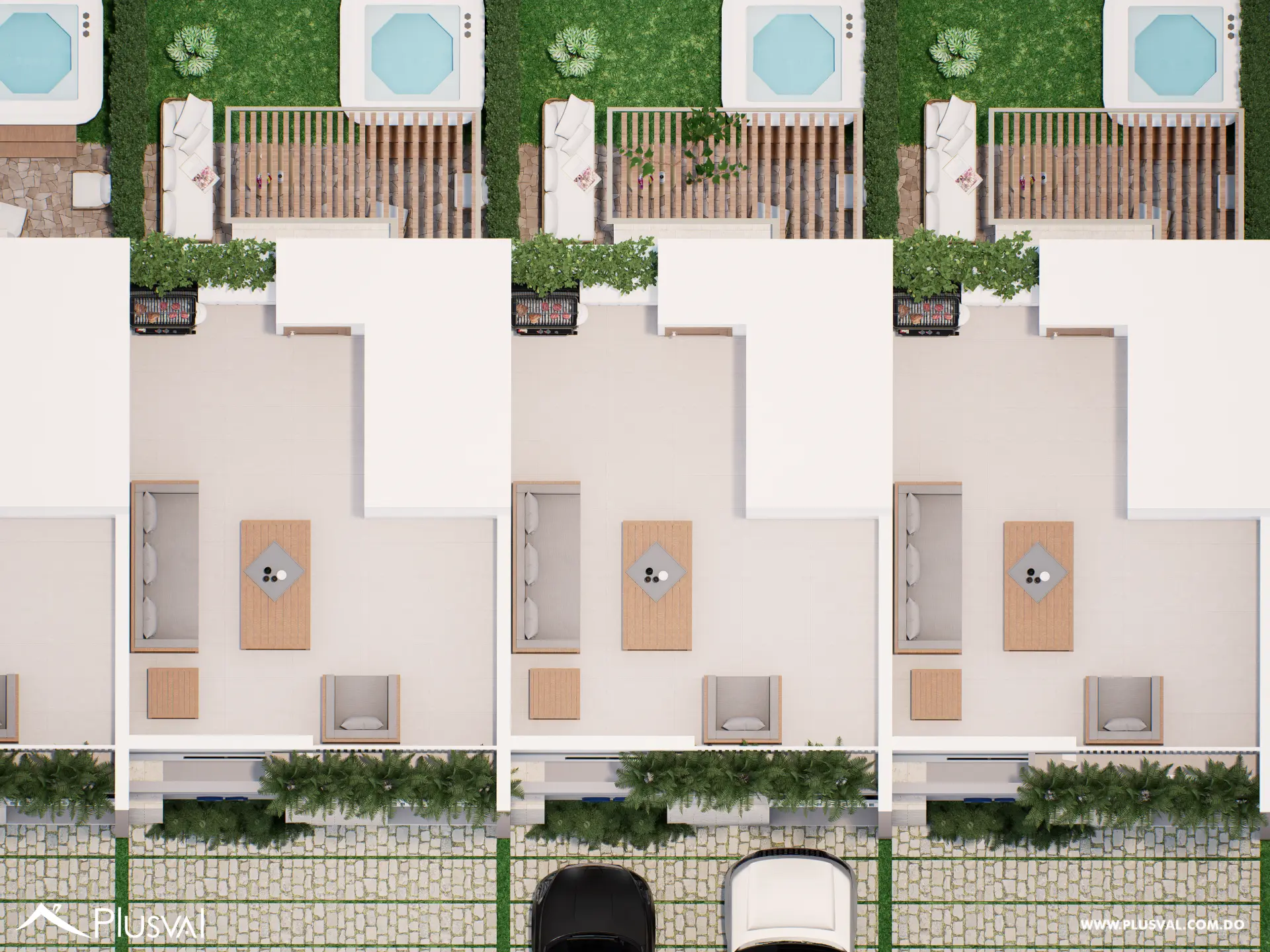 Villas Coral II | Townhouses de 2 Habitaciones en Punta Cana 531398