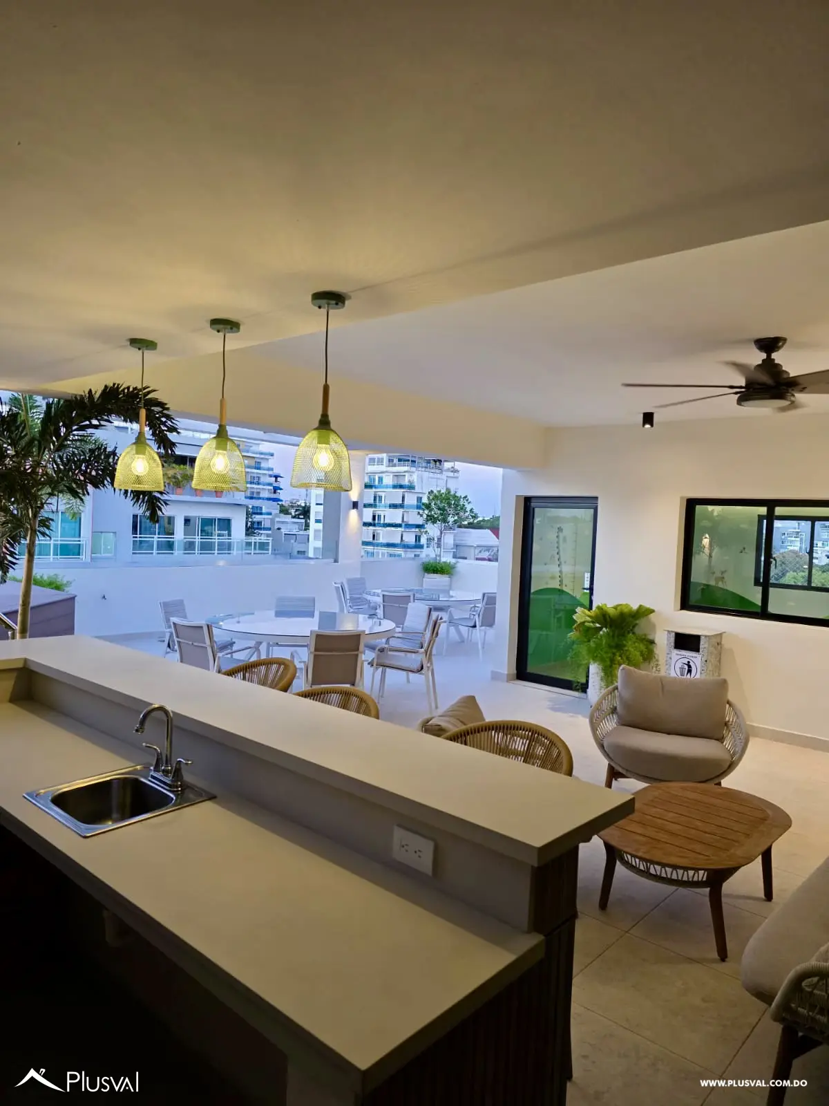 Apartamento a estrenar en Gazcue con Linea Blanca 493622