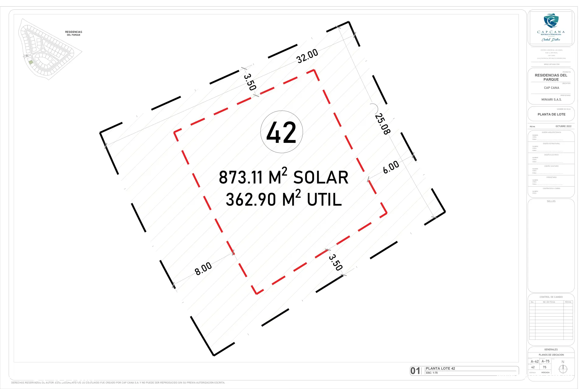 Solar en venta en Cap Cana 531915