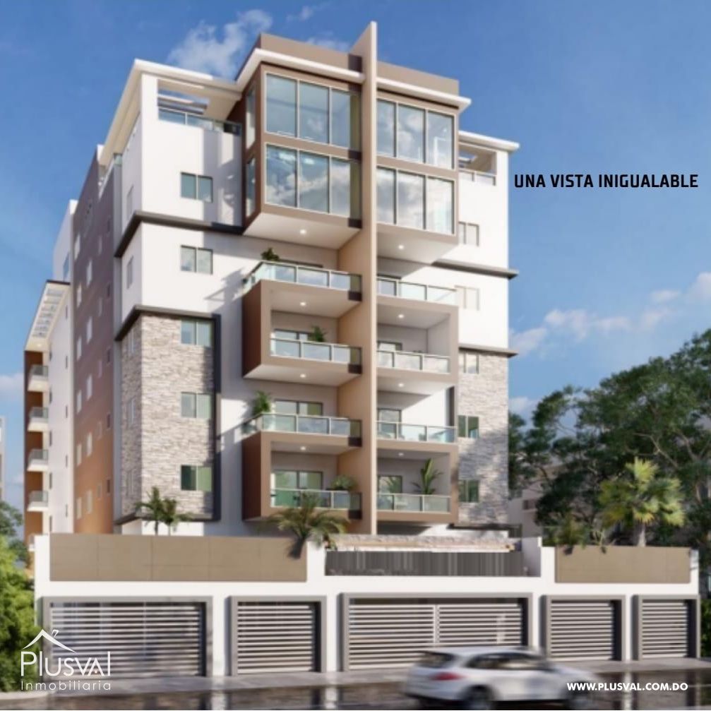 Lujoso proyecto de apartamentos de edificio tipo torre en Alma Rosa II. 1,2 y 3 habitaciones. 380894