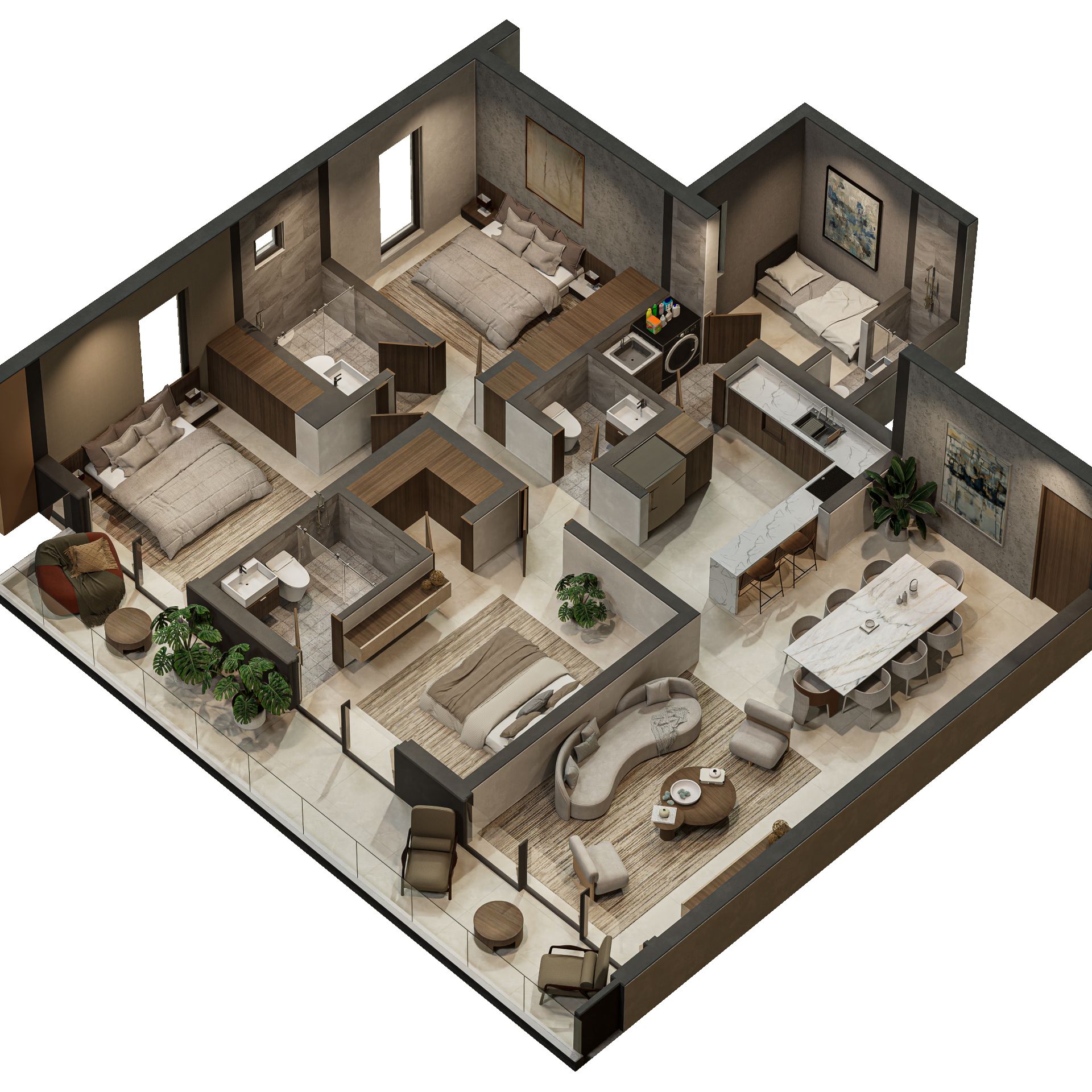 Exclusivos Apartamentos en La Española con Piscina 387785