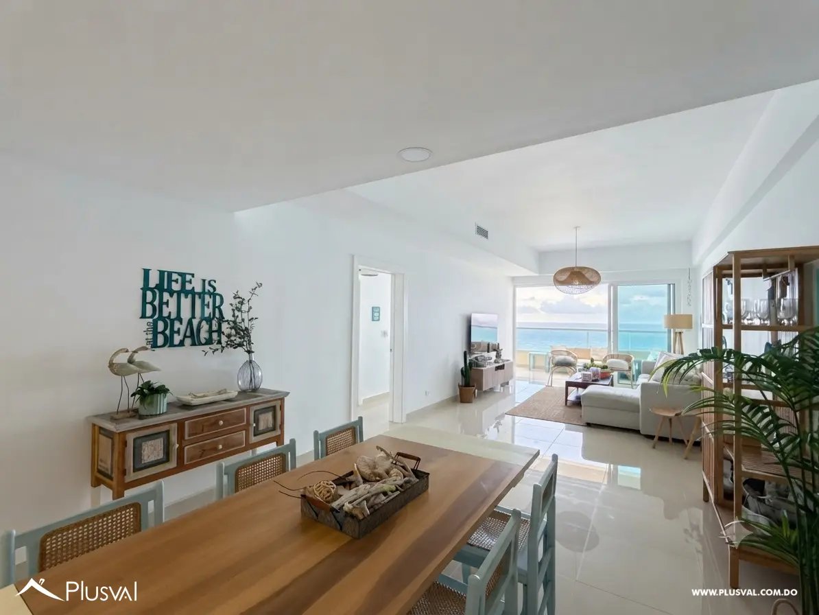 Exclusivo apartamento con espectacular vista al mar desde todas sus áreas | Villa Palmera Ocean Front 516236