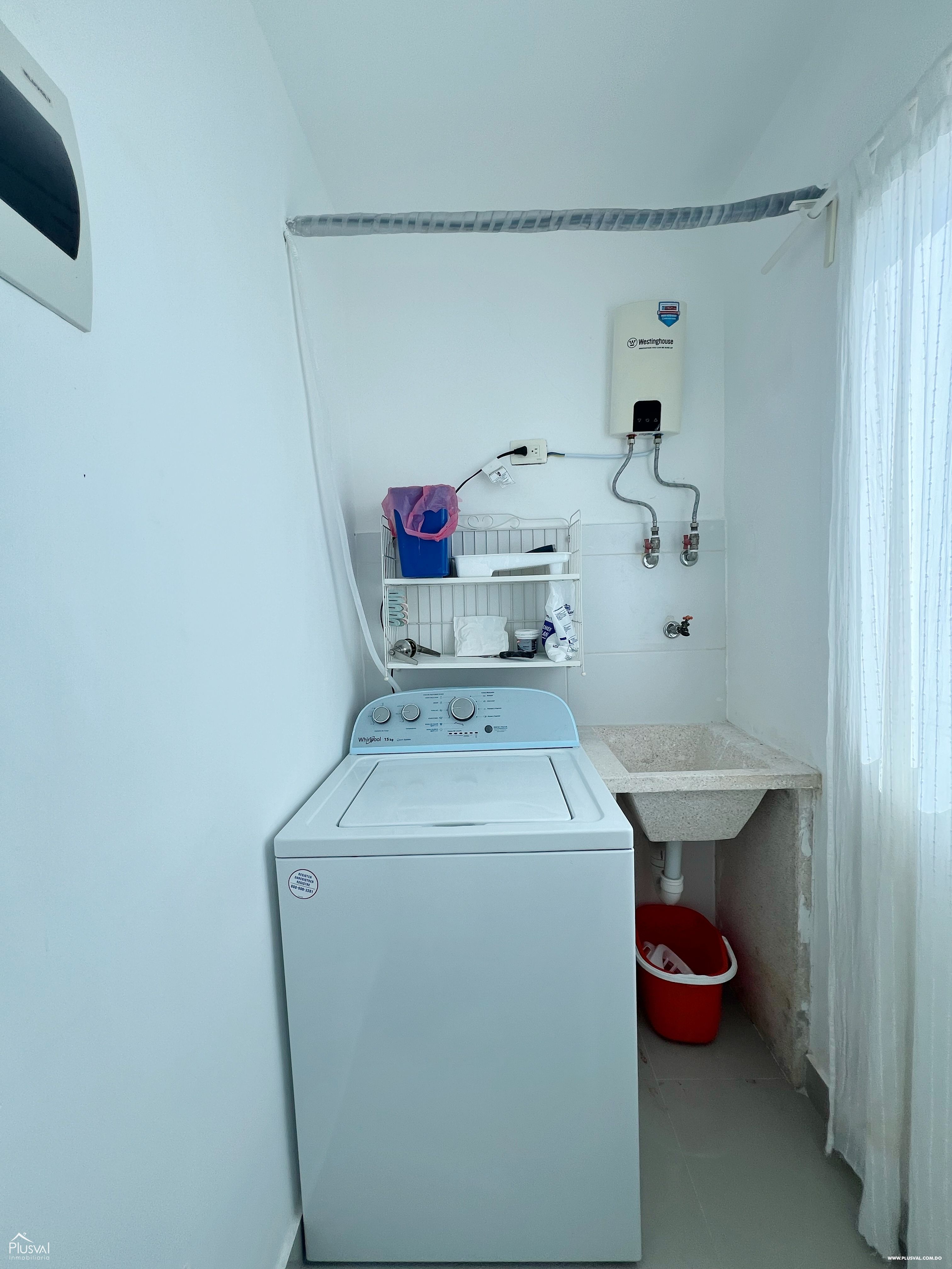 Apartamento amueblado de 2 habitaciones en alquiler en Bávaro 390837