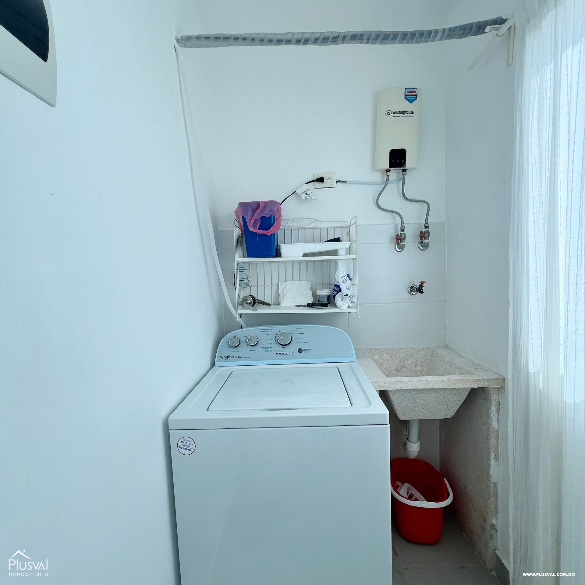 Apartamento amueblado de 2 habitaciones en alquiler en Bávaro 390837