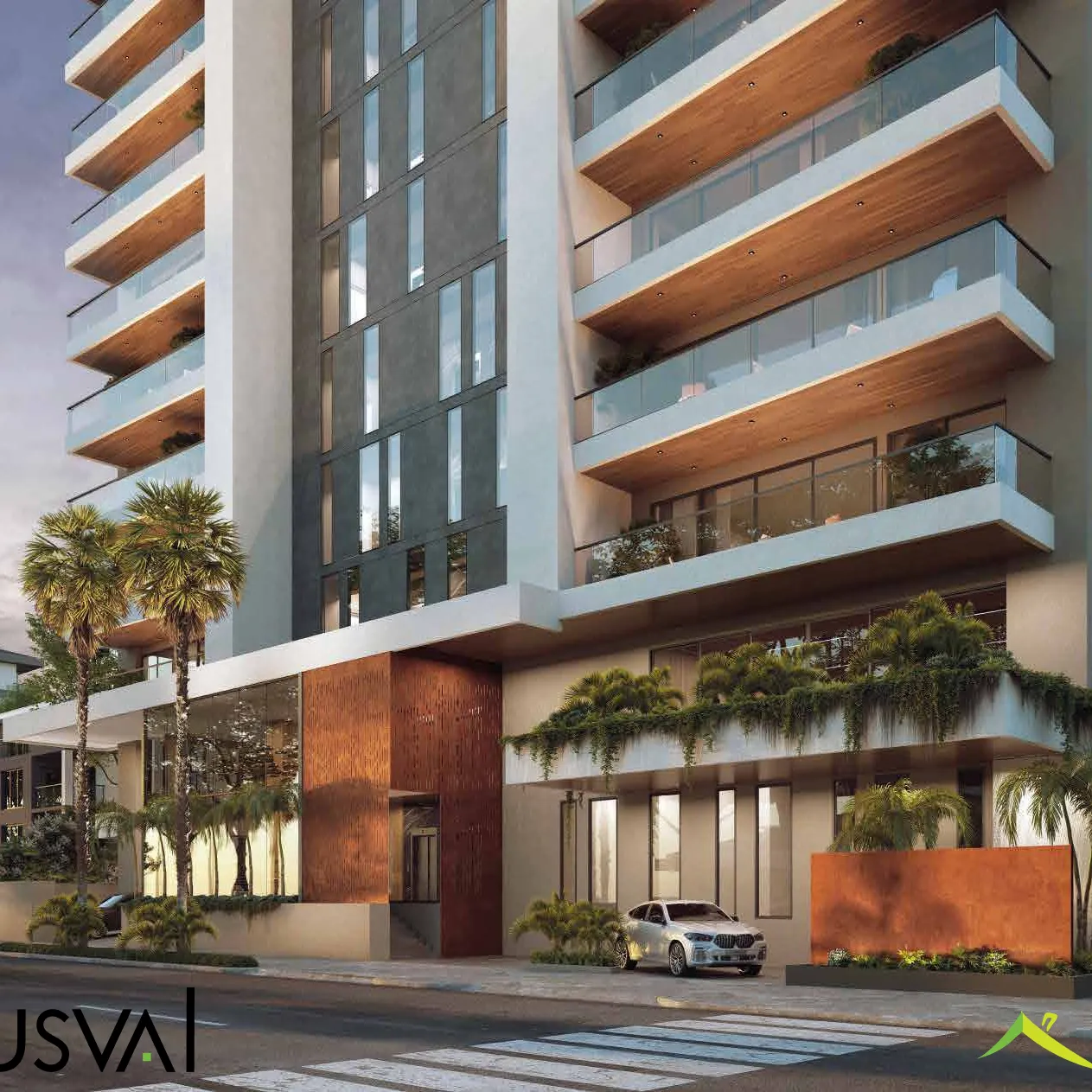 Apartamento en venta en Naco de 3 habitaciones + estudio 416943
