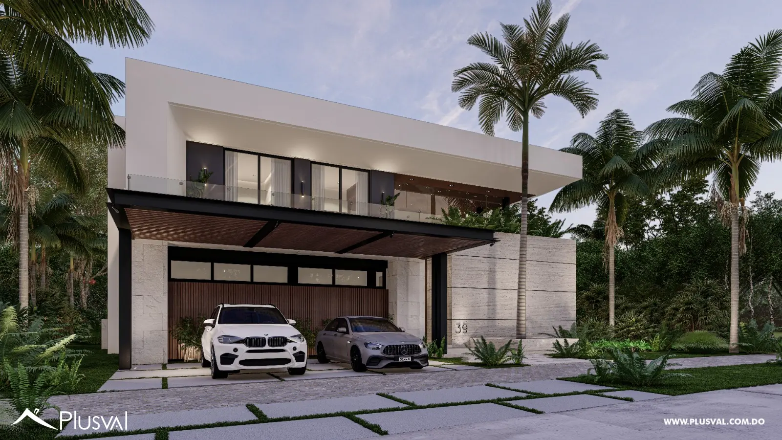 Elegantes villas de 2 niveles con 4 habitaciones en Cap Cana, dentro de un entorno privado y exclusivo 461946