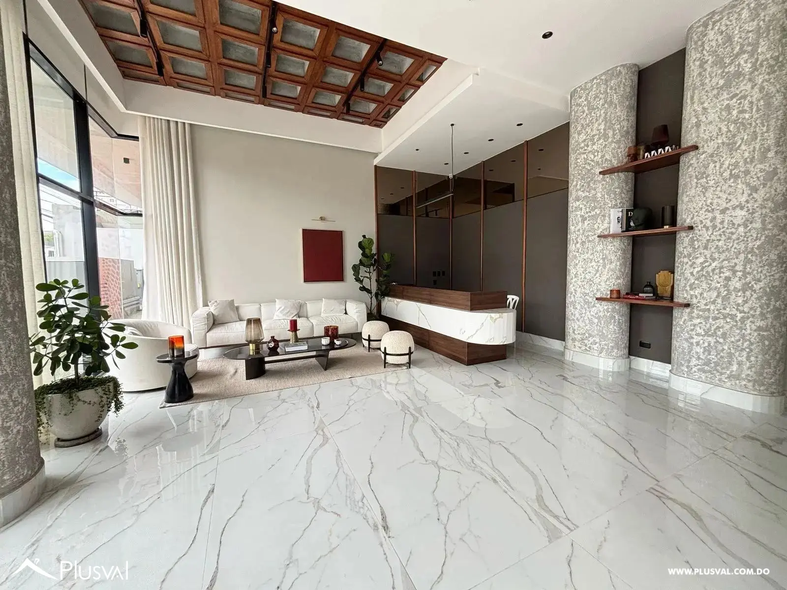 Alquiler de apartamento de 1 habitación y 2 baños en torre de lujo de Evaristo 489696