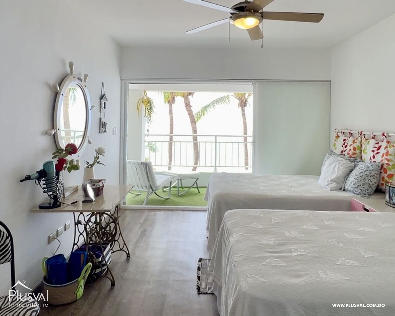 Apartamento Amueblado En Alquiler En Juan Dolio  Con Vista Al Mar 420248