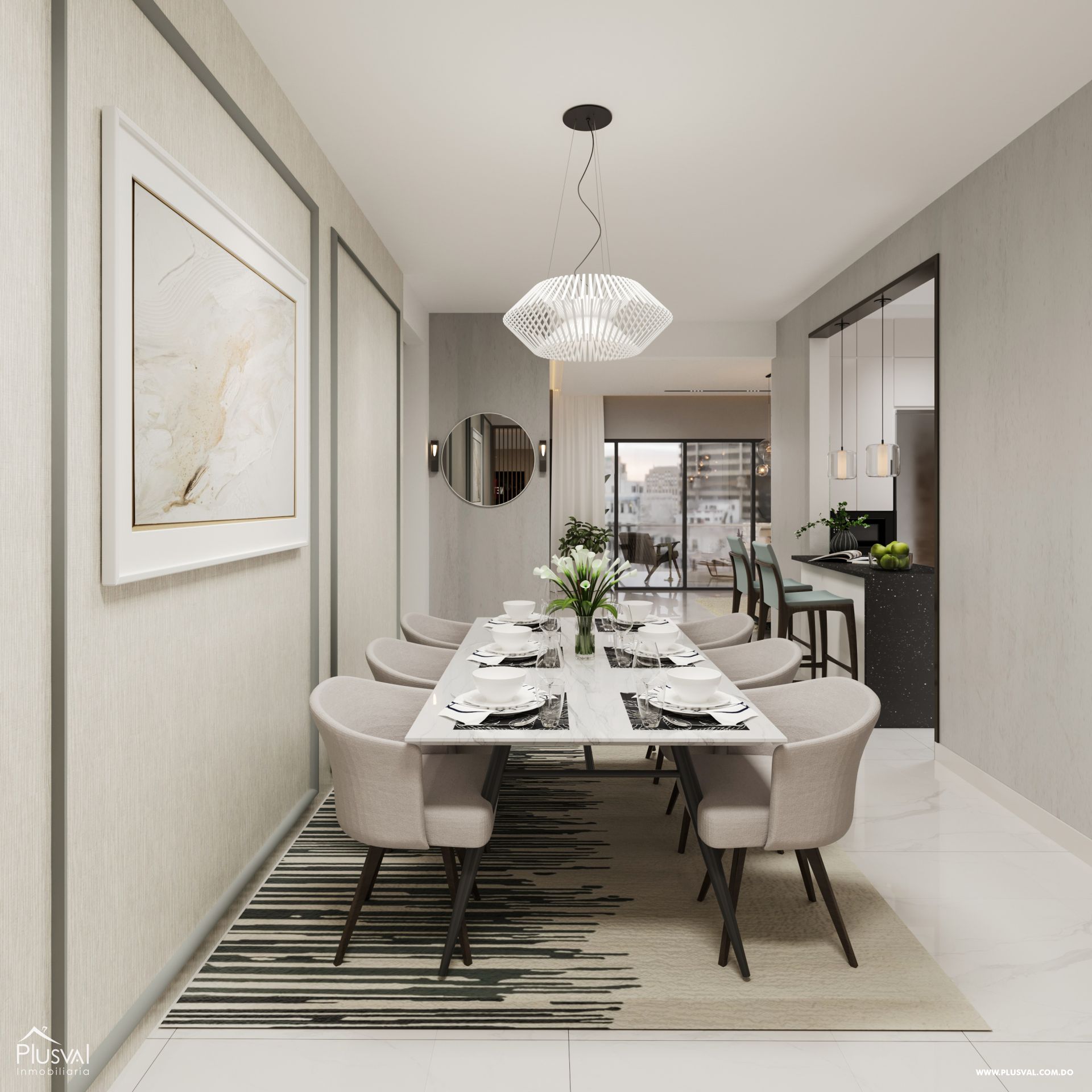 Apartamento en Los Cacicazgos de 1 y 3 habitaciones 338114