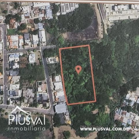 Solar ideal para desarrollo de proyecto de apartamento en venta en Santiago 382469