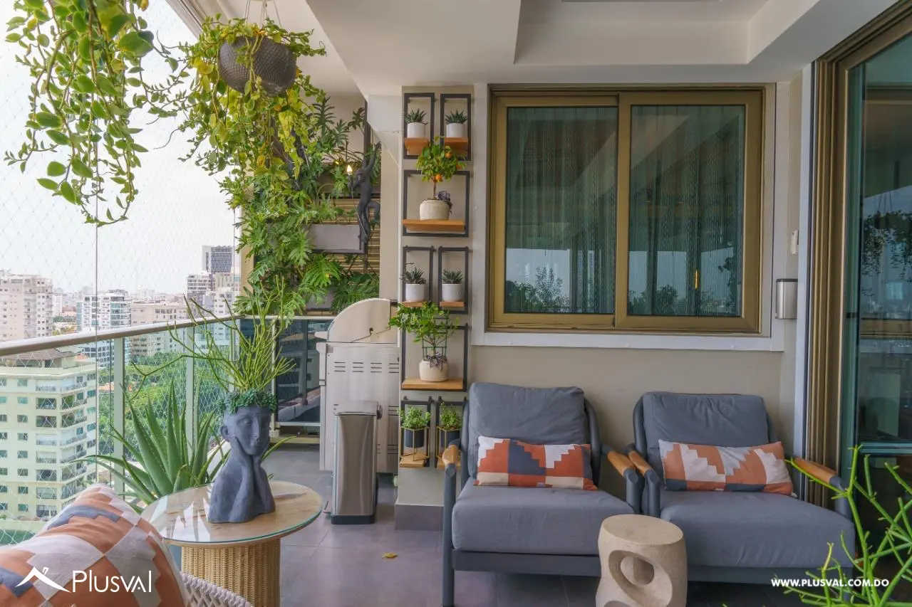 Lujoso Penthouse en Piantini- Automatizado y Linea Blanca 500257