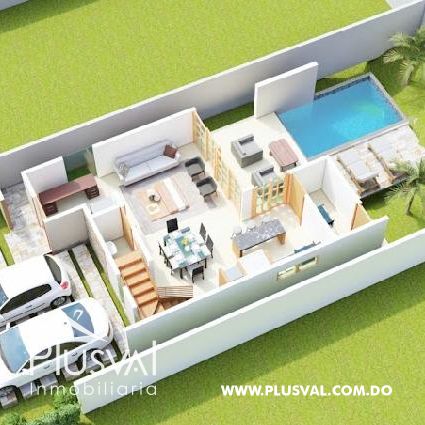 complejo de villas en Punta cana a minutos de Down town 234384