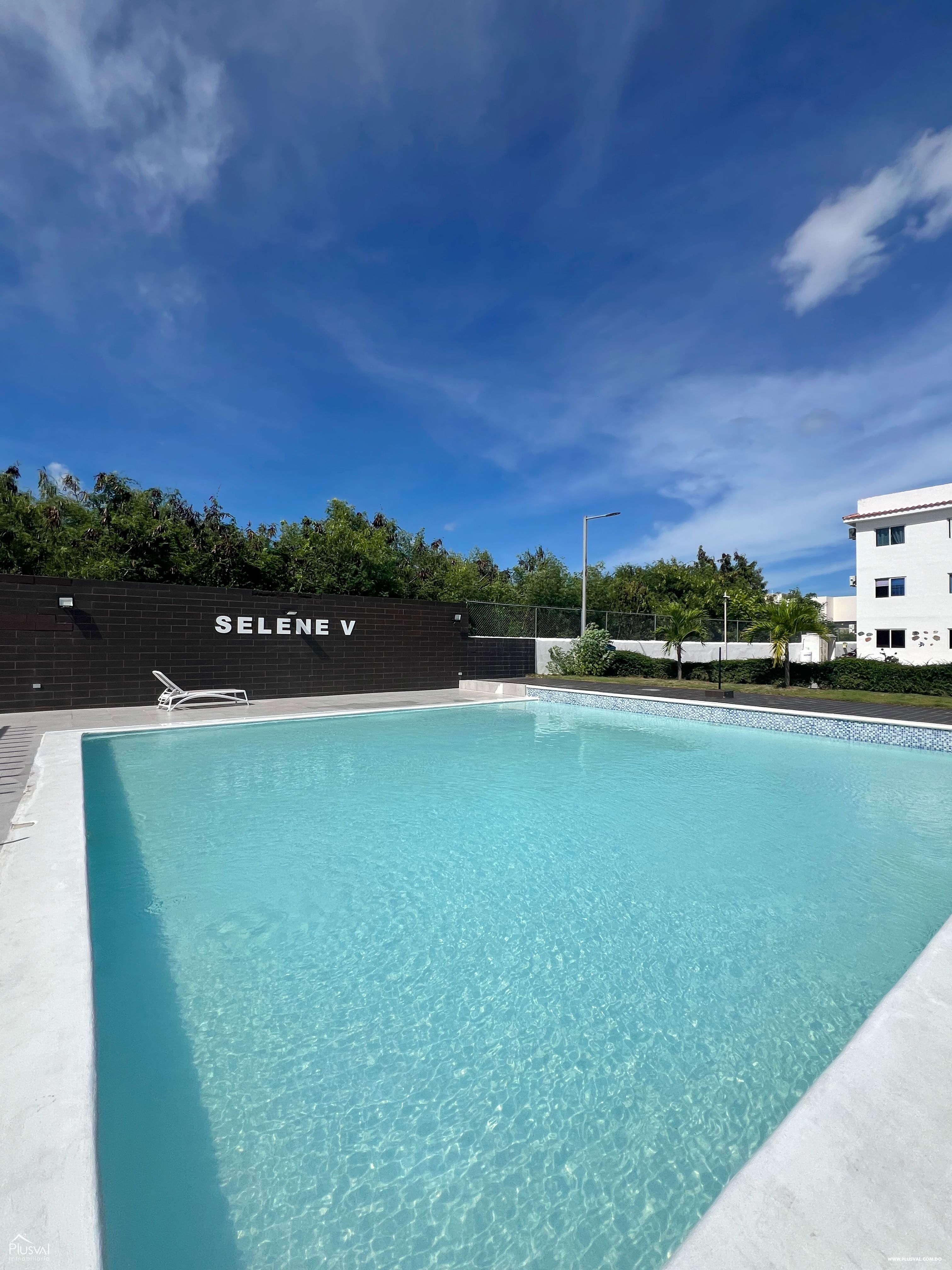Apartamento amueblado de 2 habitaciones en alquiler en Bávaro 390842