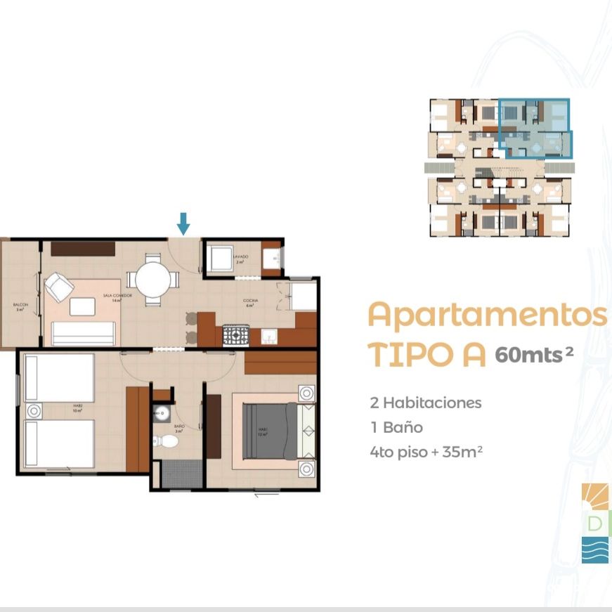 VENTA de apartamentos a solo 7 minutos de la Playa! 366814