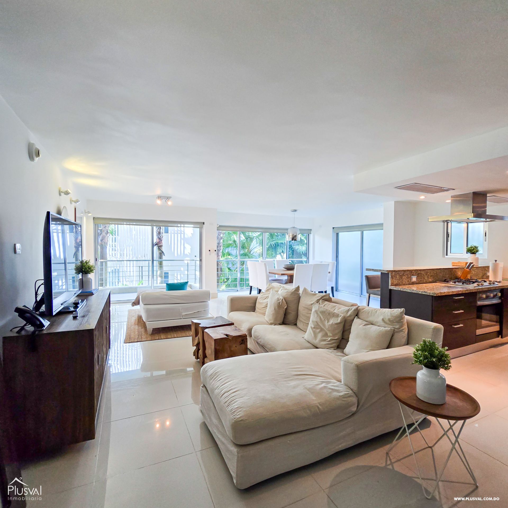 Exclusivos Apartamento de 3 Habitaciones en Proyecto Cerrado Frente al Mar. 439567