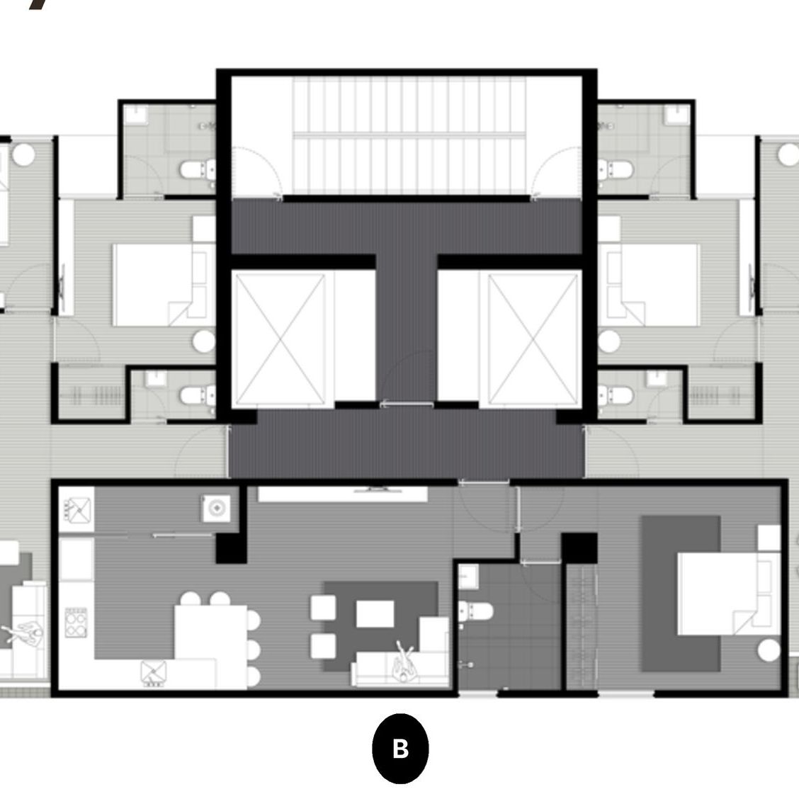 Apartamento en venta de 2 habitaciones en Naco 400838