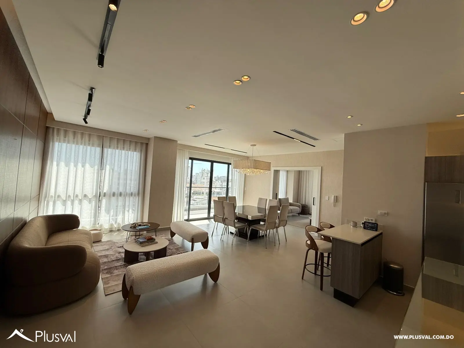 Apartamento amueblado en alquiler en Naco 475567