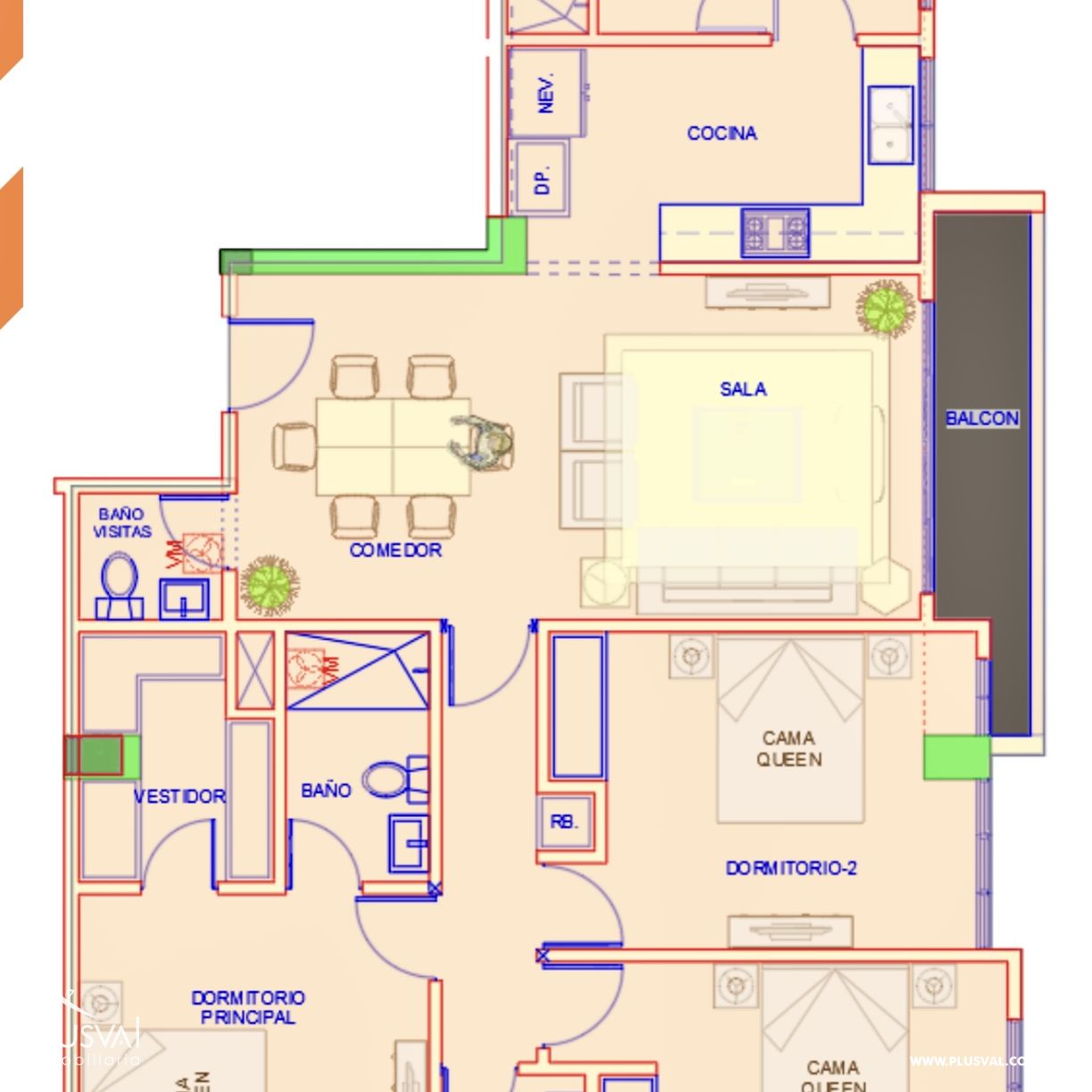 Apartamento en Villa Marina Nuevo a estrenar. 422840