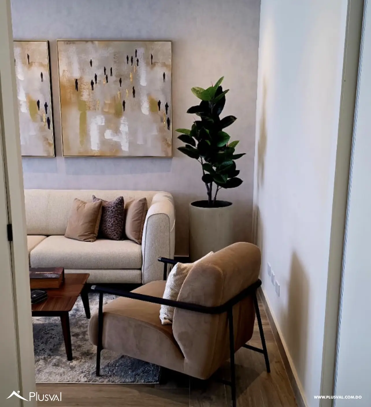 APARTAMENTO AMUEBLADO PISO 6 TORRE RUBI NACO 536655