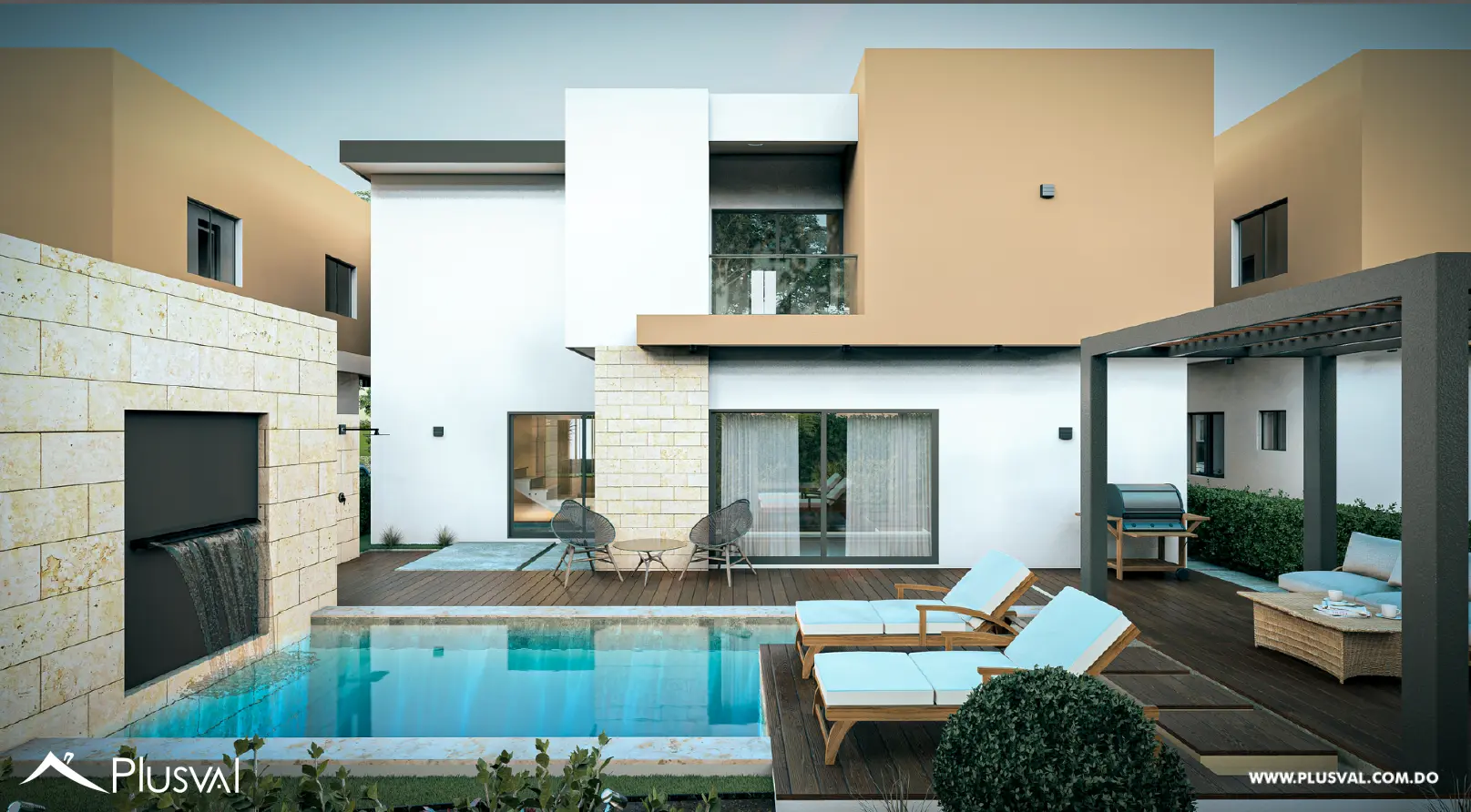 Confort y Elegancia | Casa de 2 Niveles de 3 Habitaciones. M2 Las Cayas at Vista Cana 508323