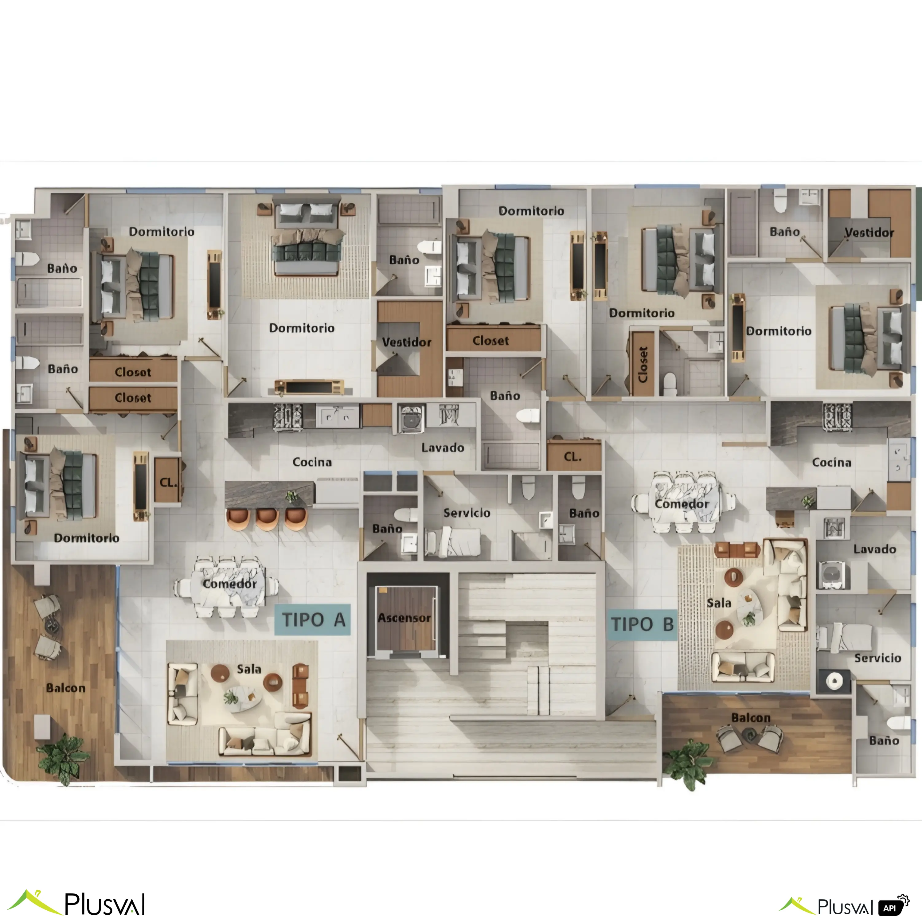 Apartamentos en  venta en Mirador Norte. 451470
