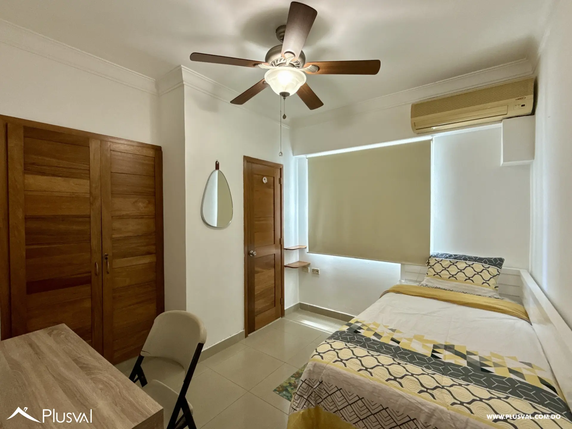 Amplio Apartamento Clásico en Naco, 2 Habs, 2 Parqueos y Área social con piscina 503440
